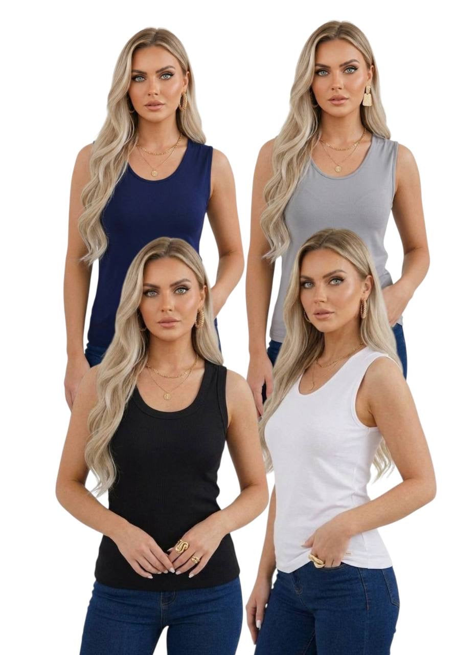 U Yaka Kolsuz Body - 4'lü Set