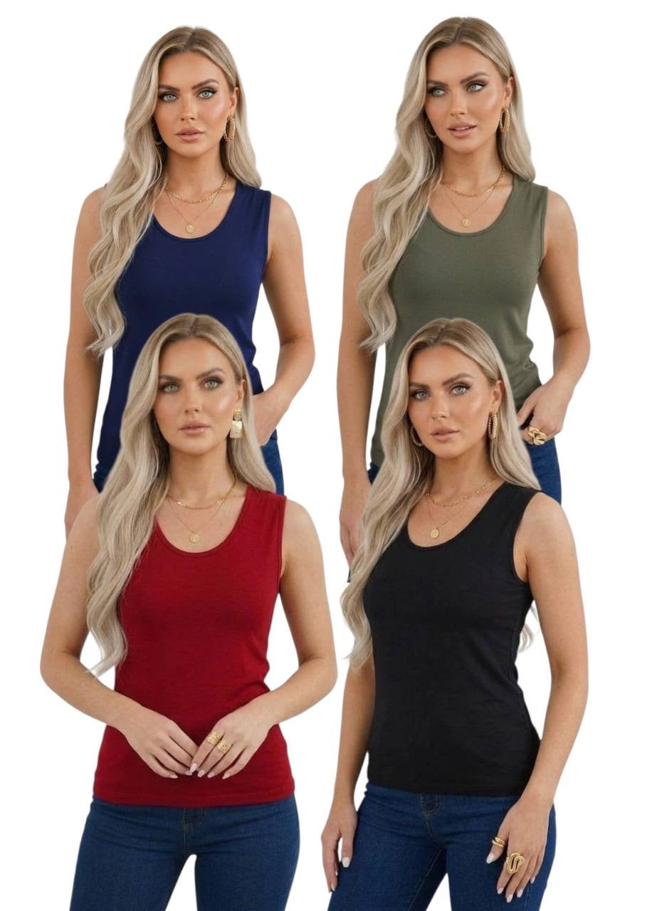 U Yaka Kolsuz Body - 4'lü Set