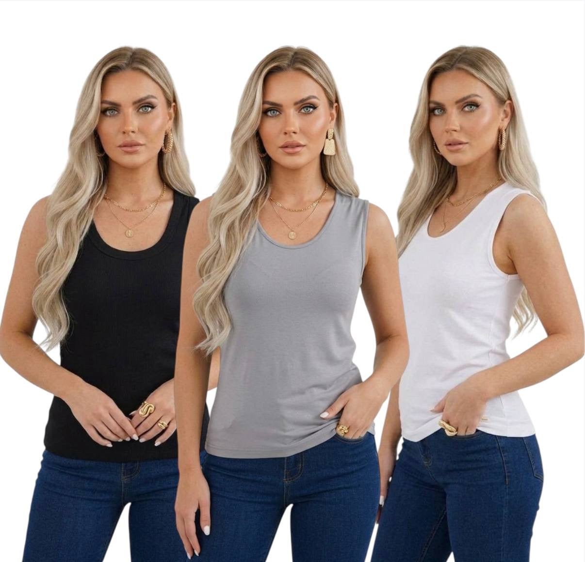 U Yaka Kolsuz Body - 3'lü Set
