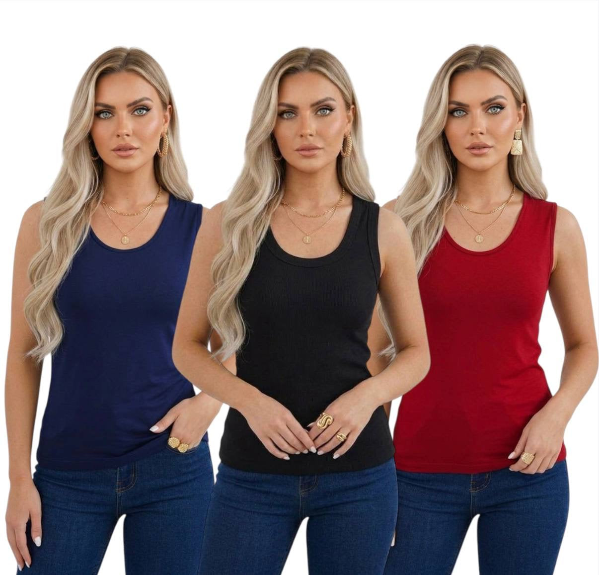 U Yaka Kolsuz Body - 3'lü Set