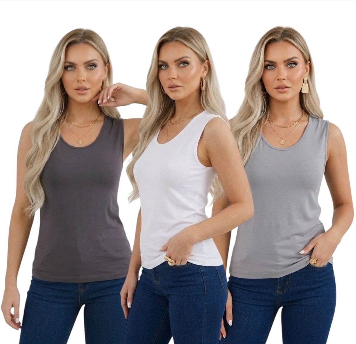 U Yaka Kolsuz Body - 3'lü Set