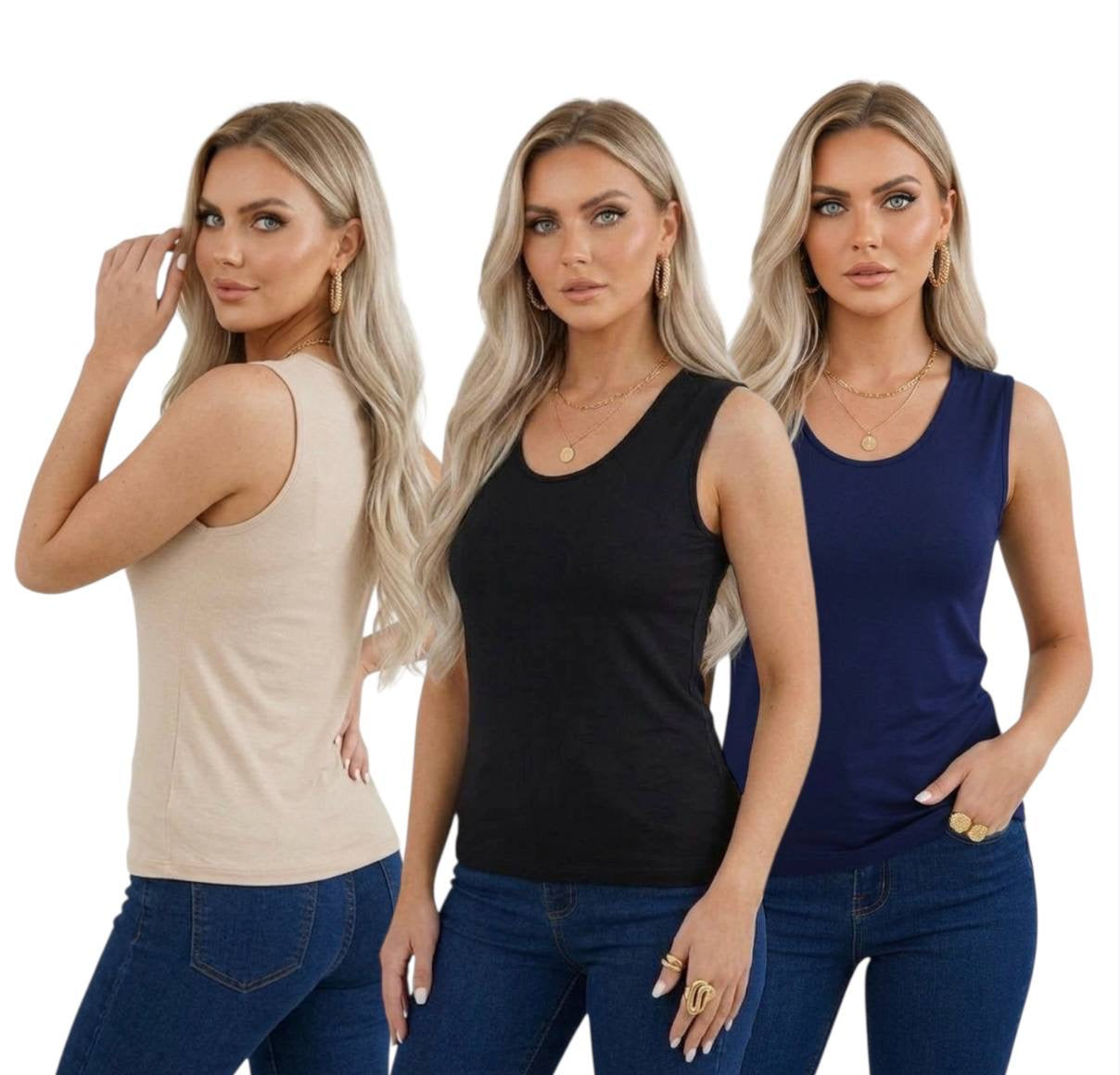 U Yaka Kolsuz Body - 3'lü Set