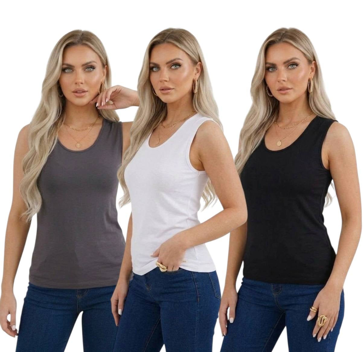 U Yaka Kolsuz Body - 3'lü Set