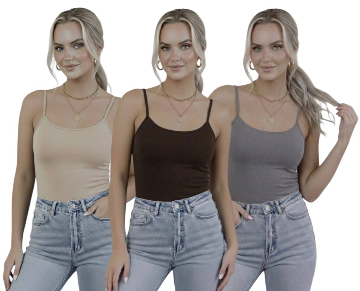 Askılı Body / Atlet Body - 3'lü Set