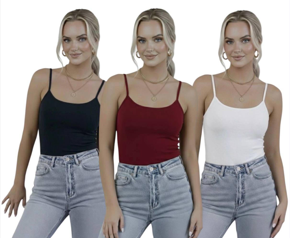 Askılı Body / Atlet Body - 3'lü Set