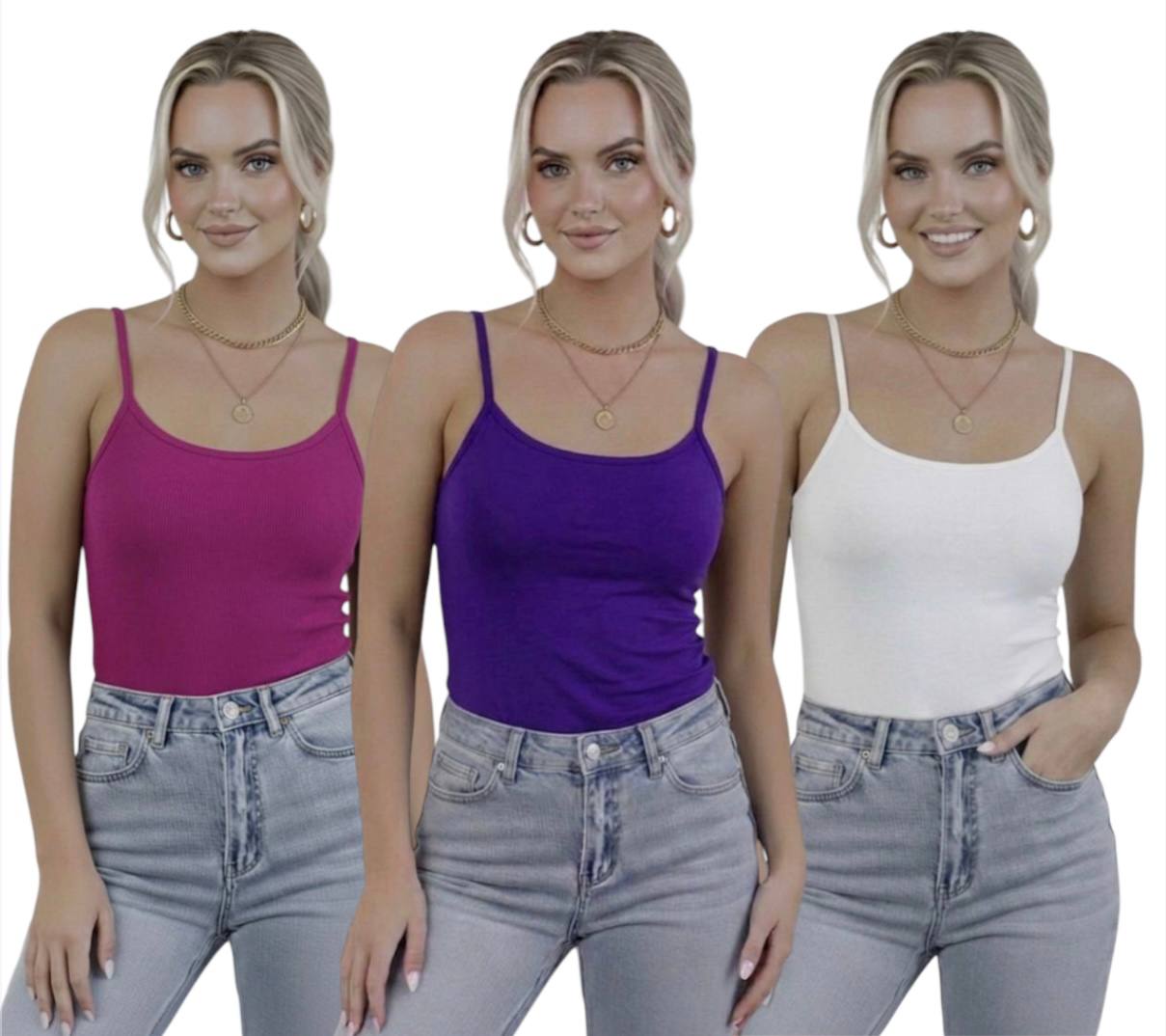 Askılı Body / Atlet Body - 3'lü Set