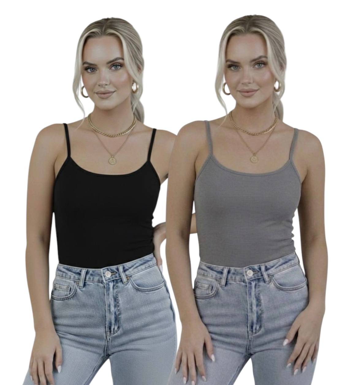 Askılı Body / Atlet Body - 2'li Set