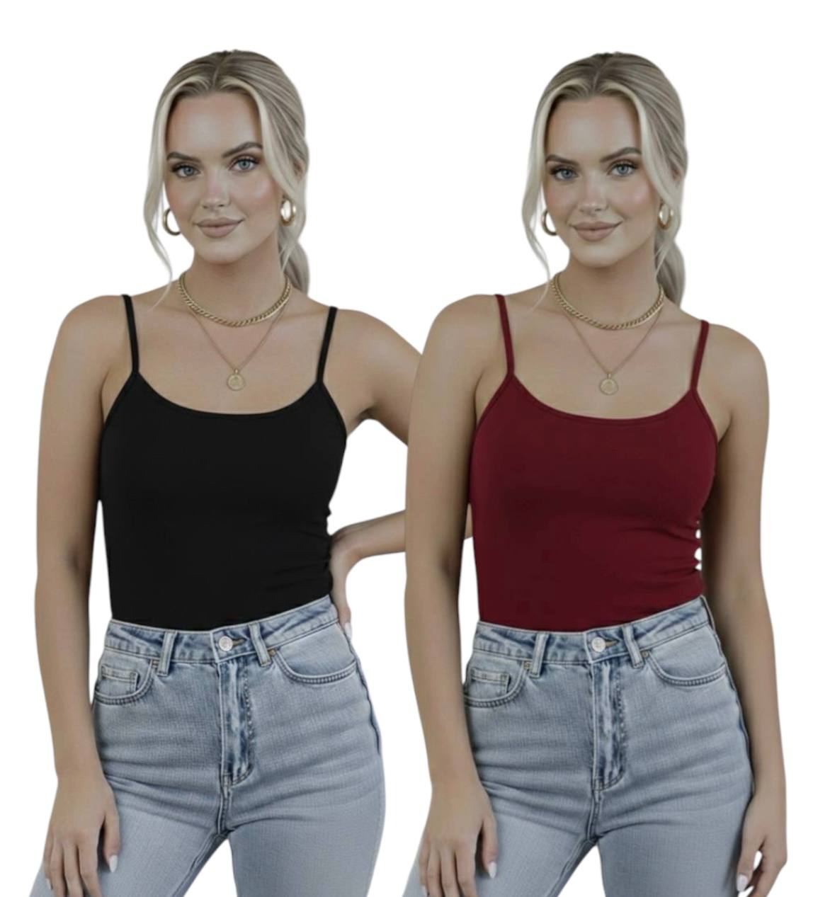 Askılı Body / Atlet Body - 2'li Set
