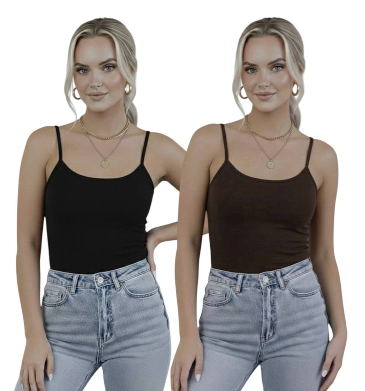 Askılı Body / Atlet Body - 2'li Set